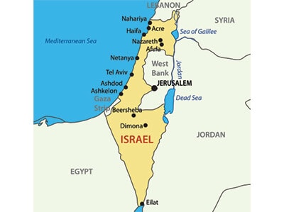 Israel-Map